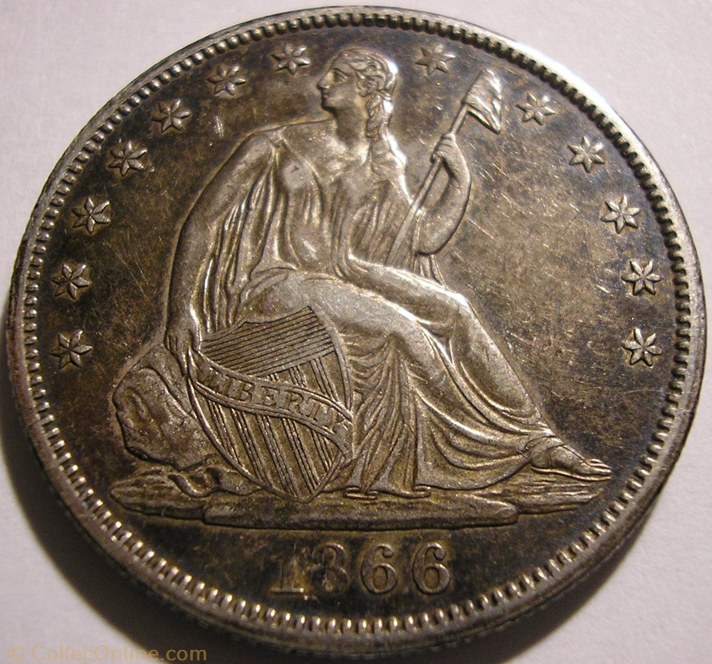 1866 Half Dollar 3 monnaies monde etats unis 1866 half dollar
