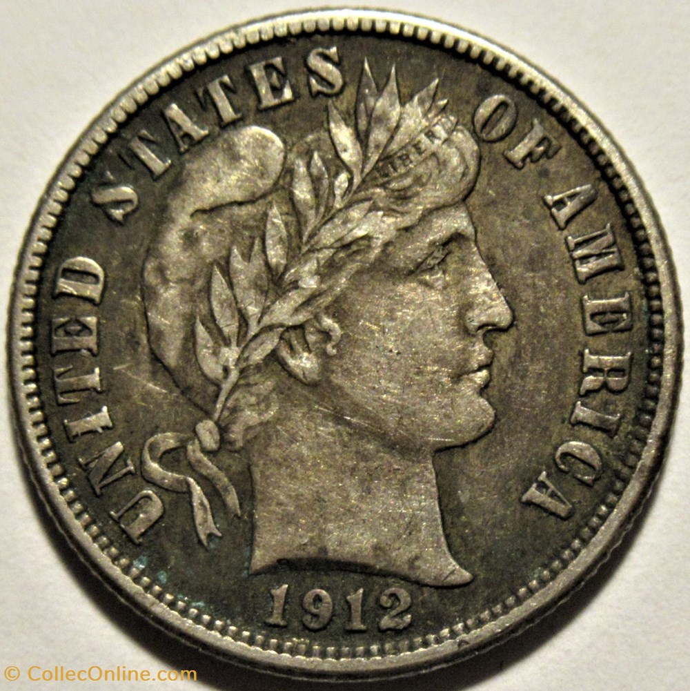 1912 San Francisco Dime monnaies monde etats unis 1912 san francisco dime