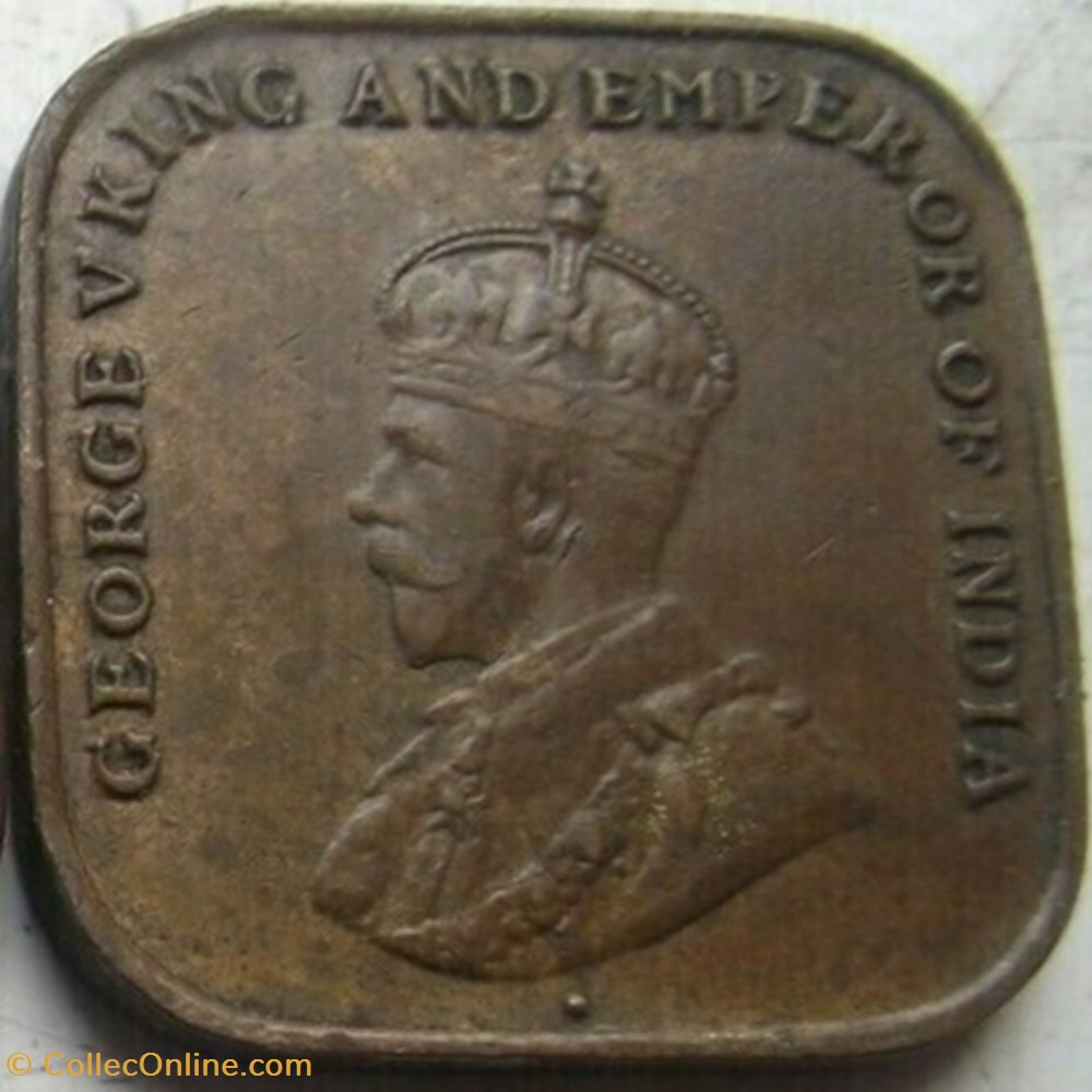 George V - One Cent 1920 - Straits Settlements (ex.3) monnaie monde malaisie george v one cent 1920 straits settlements ex 3