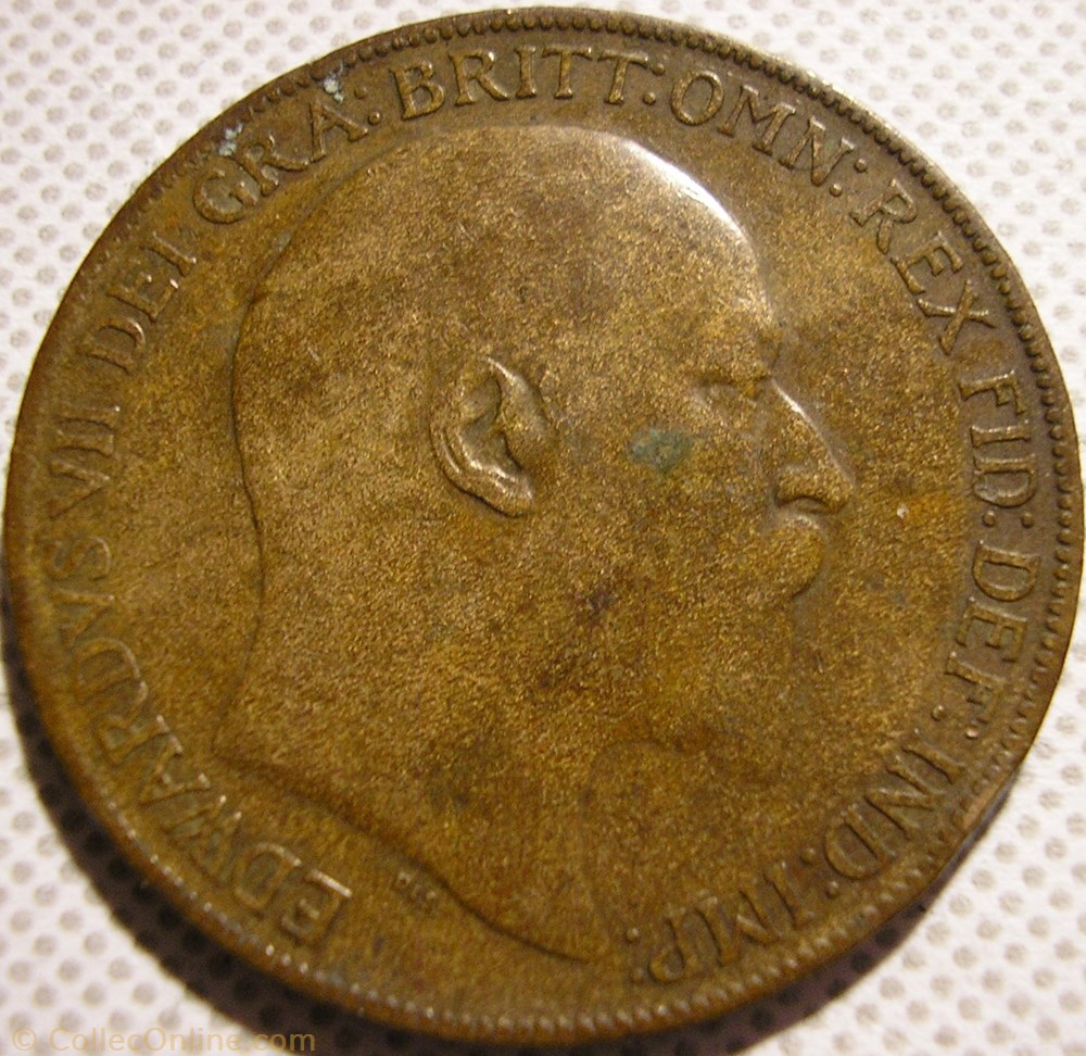 Edward VII - One Penny 1908 - Great Britain monnaie monde royaume uni edward vii one penny 1908 great britain