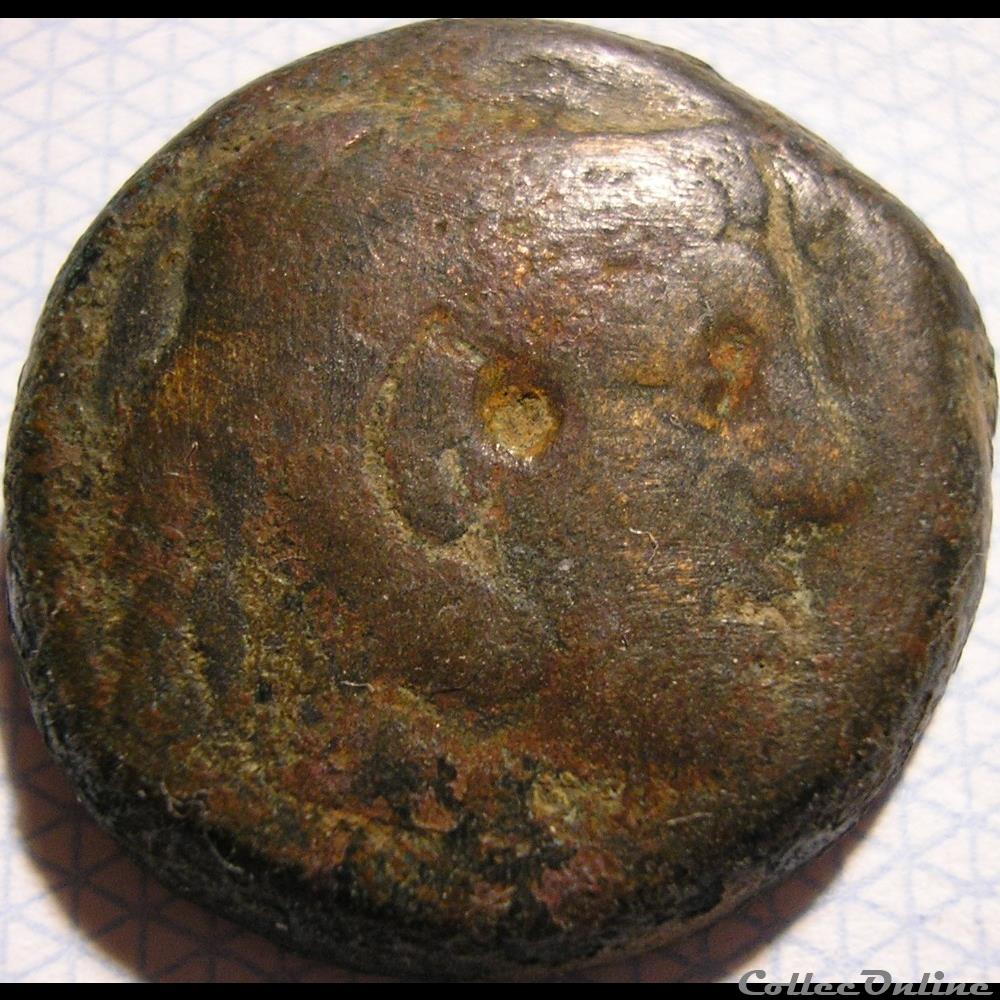 Ptolemy I Soter (305-283 Æ 22 monnaies antiques a grecques ptolemy i soter 305 283 22