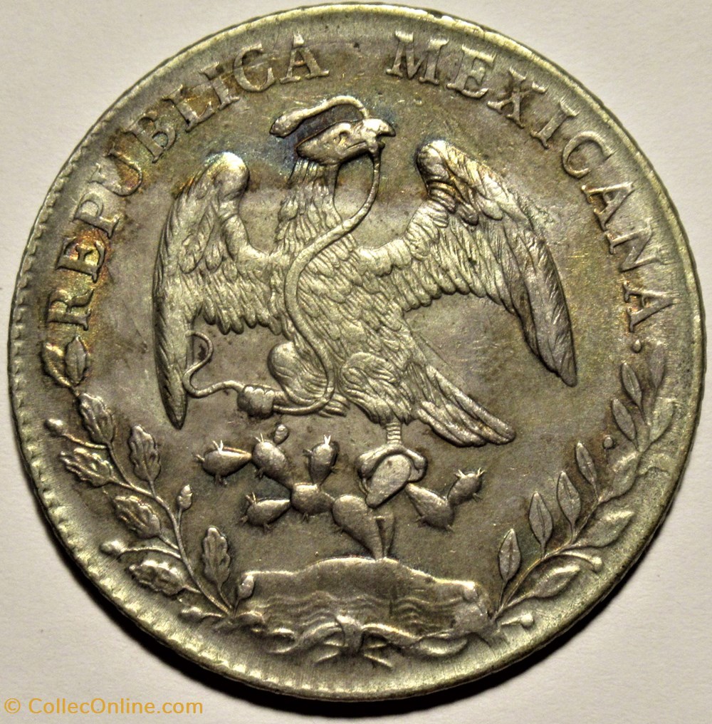 monnaies monde mexique mexico 8 reales 1888 san luis potosi