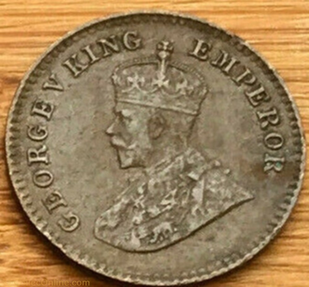 George V - 1/12 Anna 1928 Bombay - British India Empire monnaies monde inde george v 1 12 anna 1928 bombay british india empire
