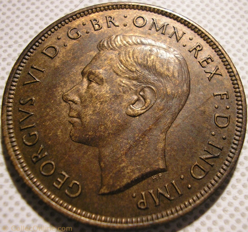 George VI - One Penny 1937 - UK 4 monnaie monde royaume uni george vi one penny 1937 uk