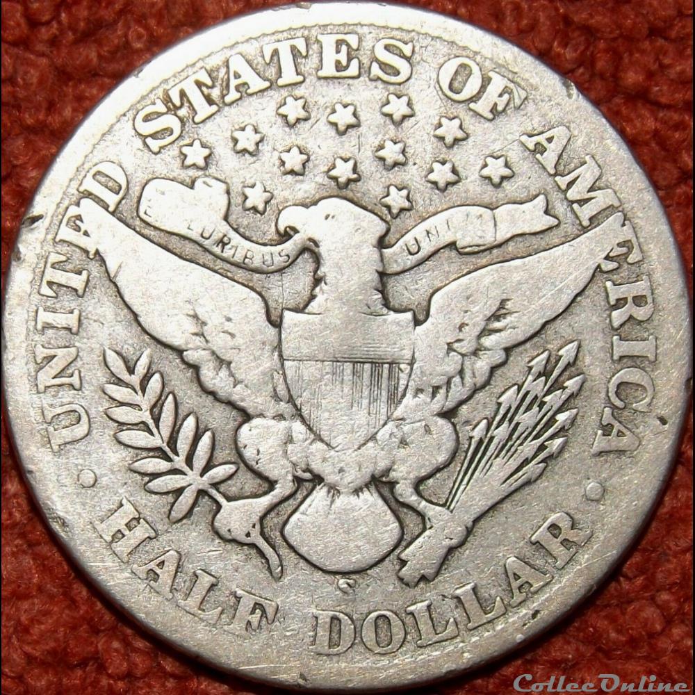 monnaie monde etat uni 1910 san francisco half