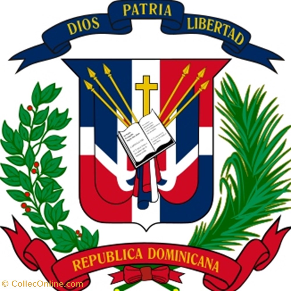 DOMINICAN REPUBLIC - Bookmark monnaies monde dominique dominican republic bookmark