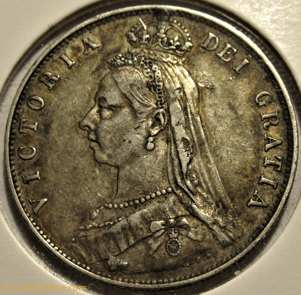 Victoria - Half Crown, 1892 - Kingdom of Great Britain - Coins