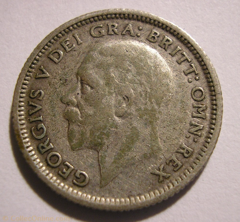 George V - 6 Pence 1927 - Great Britain monnaies monde royaume uni george v 6 pence 1927 great britain
