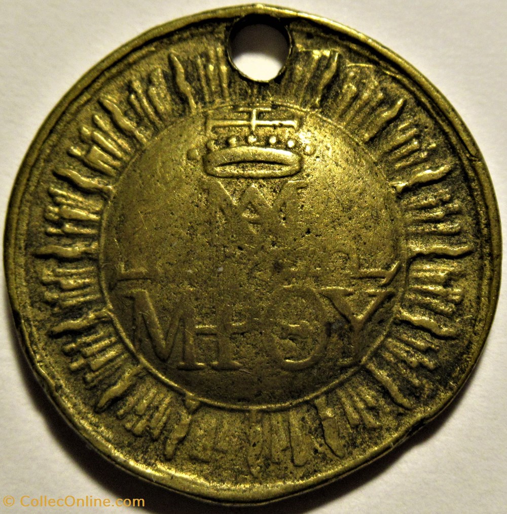 Médaillon des Clercs réguliers de la Mère de Dieu pour les écoles pies 3 patrimoine religieux objets lies education medaillon des clercs reguliers de la mere de dieu pour les ecoles pies