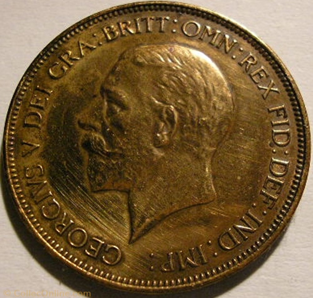 George V - One Penny 1936 - Great Britain monnaies monde royaume uni george v one penny 1936 great britain