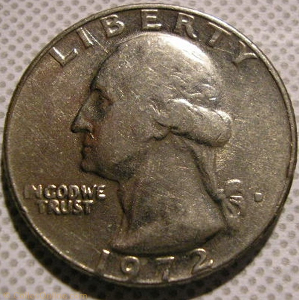 monnaie monde etat uni 1972 denver quarter dollar
