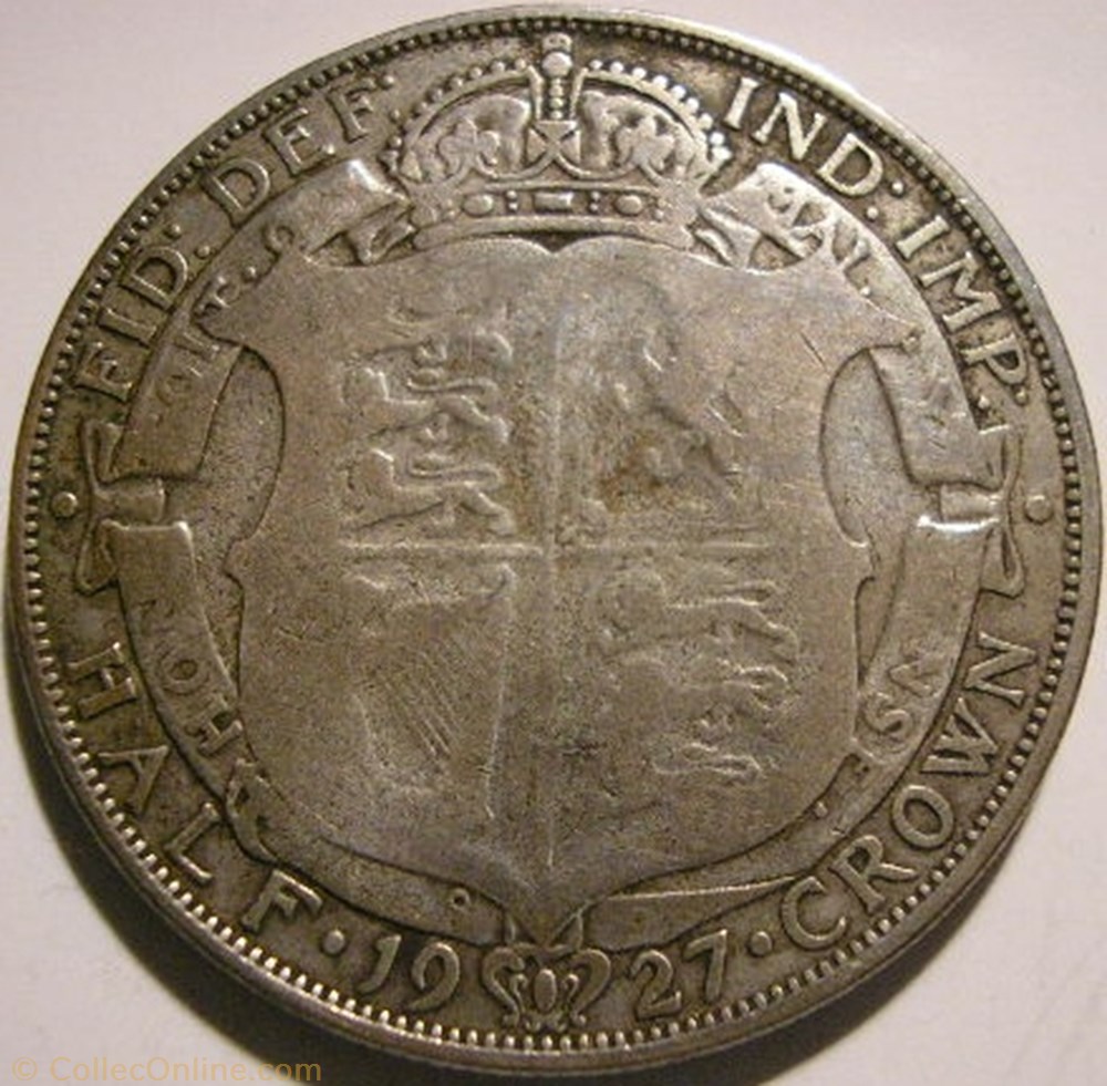 George V - Half Crown 1927 - Great Britain monnaie monde royaume uni george v half crown 1927 great britain