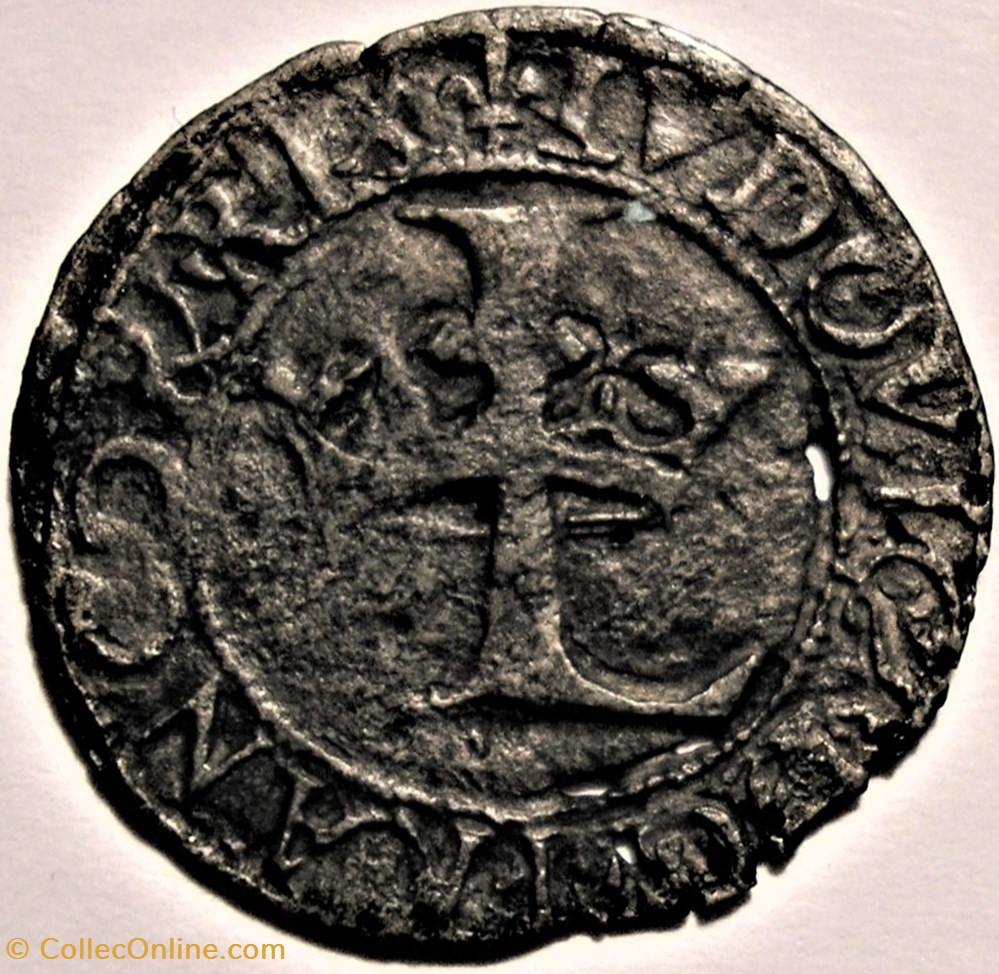 monnaies monde italie ca 1500 duche de milan 1 2 soldino ou sizain louis xii de france