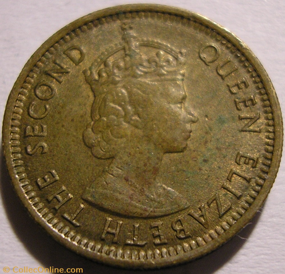 Elizabeth II - 5 Cents 1965 - Hong Kong monnaie monde elizabeth ii 5 cents 1965 hong kong