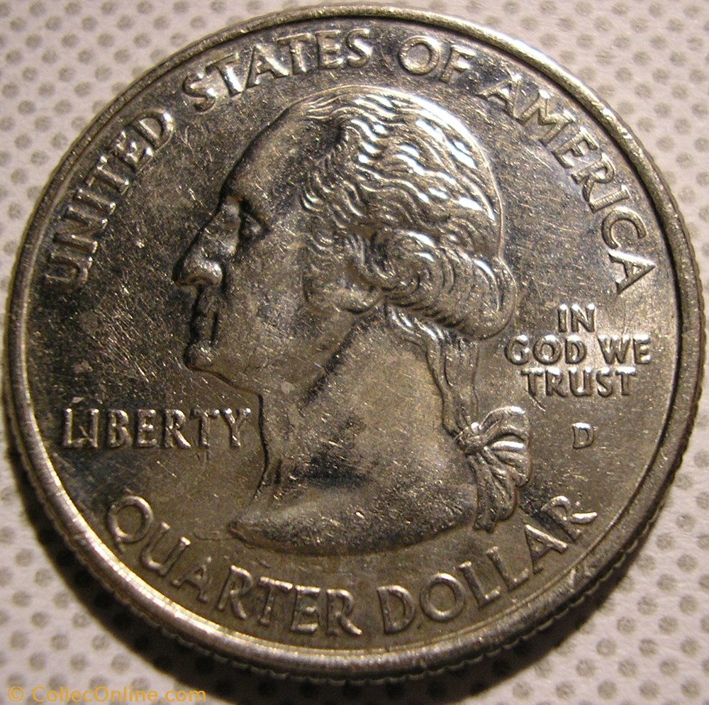 monnaie monde etat uni 2006 d quarter dollar north dakota state ex 2