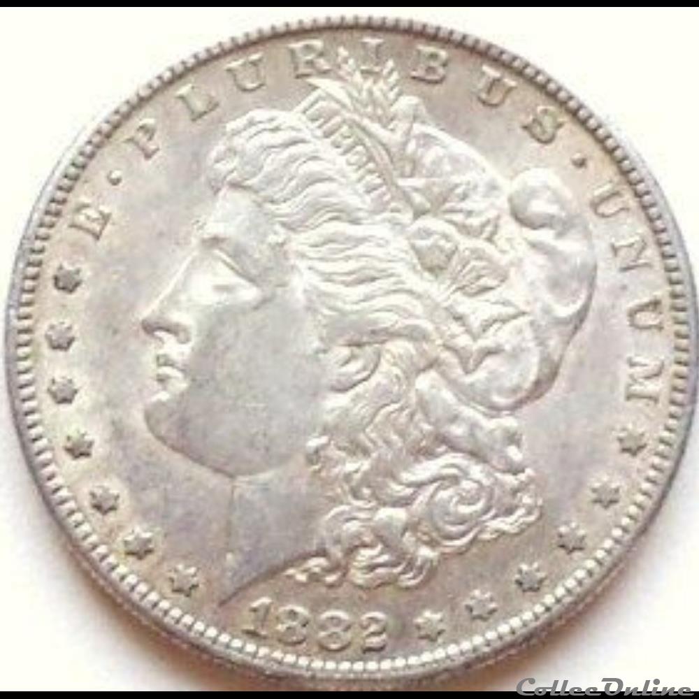 1882 San Francisco Dollar monnaies monde etats unis 1882 san francisco dollar