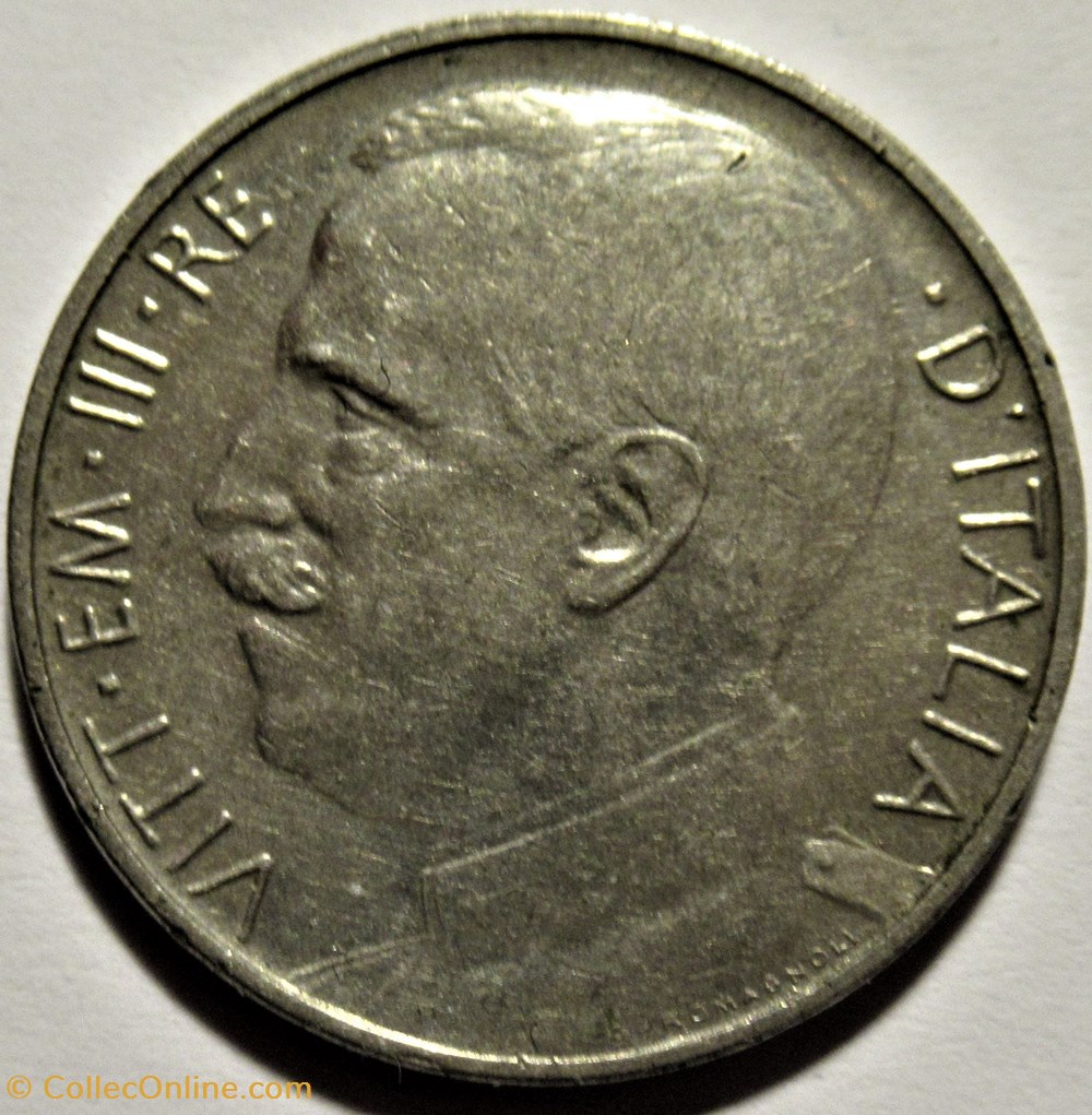 1919 Royaume d'Italie, 50 Centesimi, Roma - Vittorio Emanuele III 2 monnaies monde 1919 royaume italie 50 centesimi roma vittorio emanuele iii