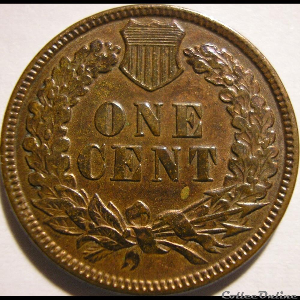 1881 One Cent 2 monnaie monde etat uni 1881 one cent