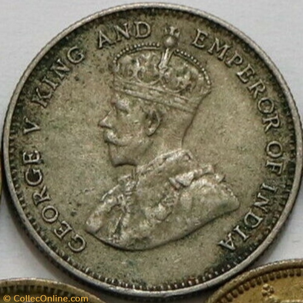 George V - 10 Cents 1935 - Hong Kong monnaies monde george v 10 cents 1935 hong kong