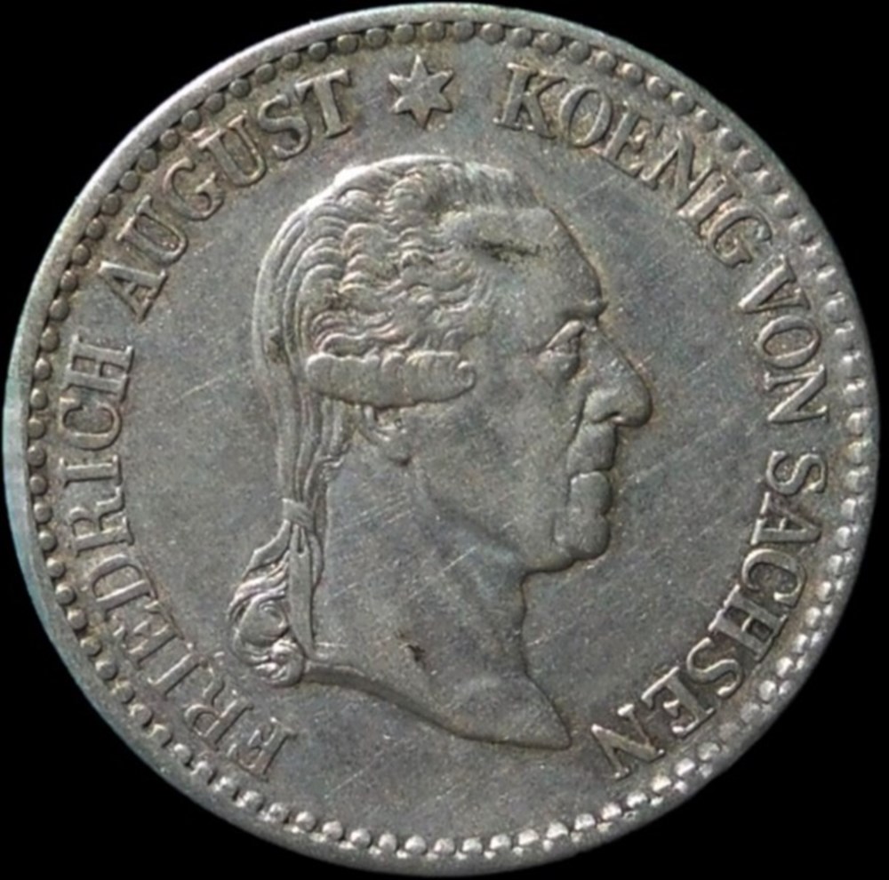 monnaies europe medievale saint empire romain germanique anton i 1827 death of friedrich august i kingdom of saxony