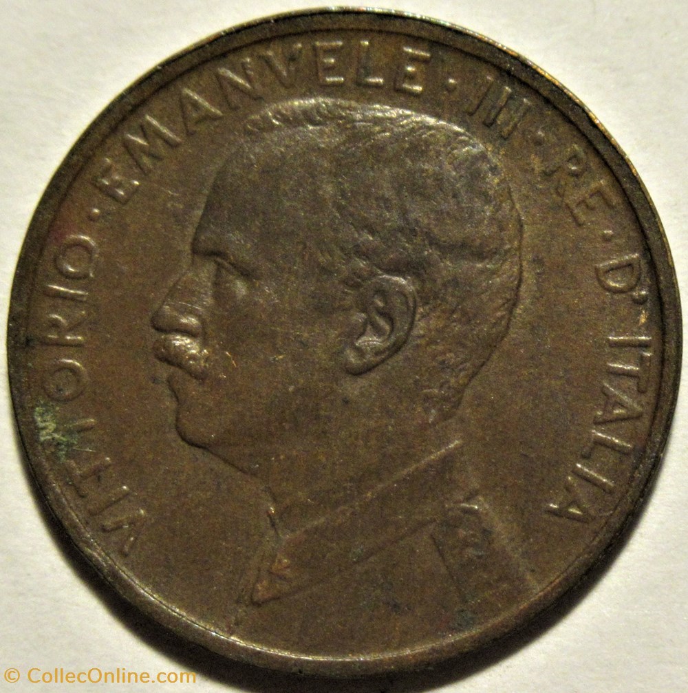 monnaies monde italie 1913 regno italia centesimo roma vittorio emanuele iii
