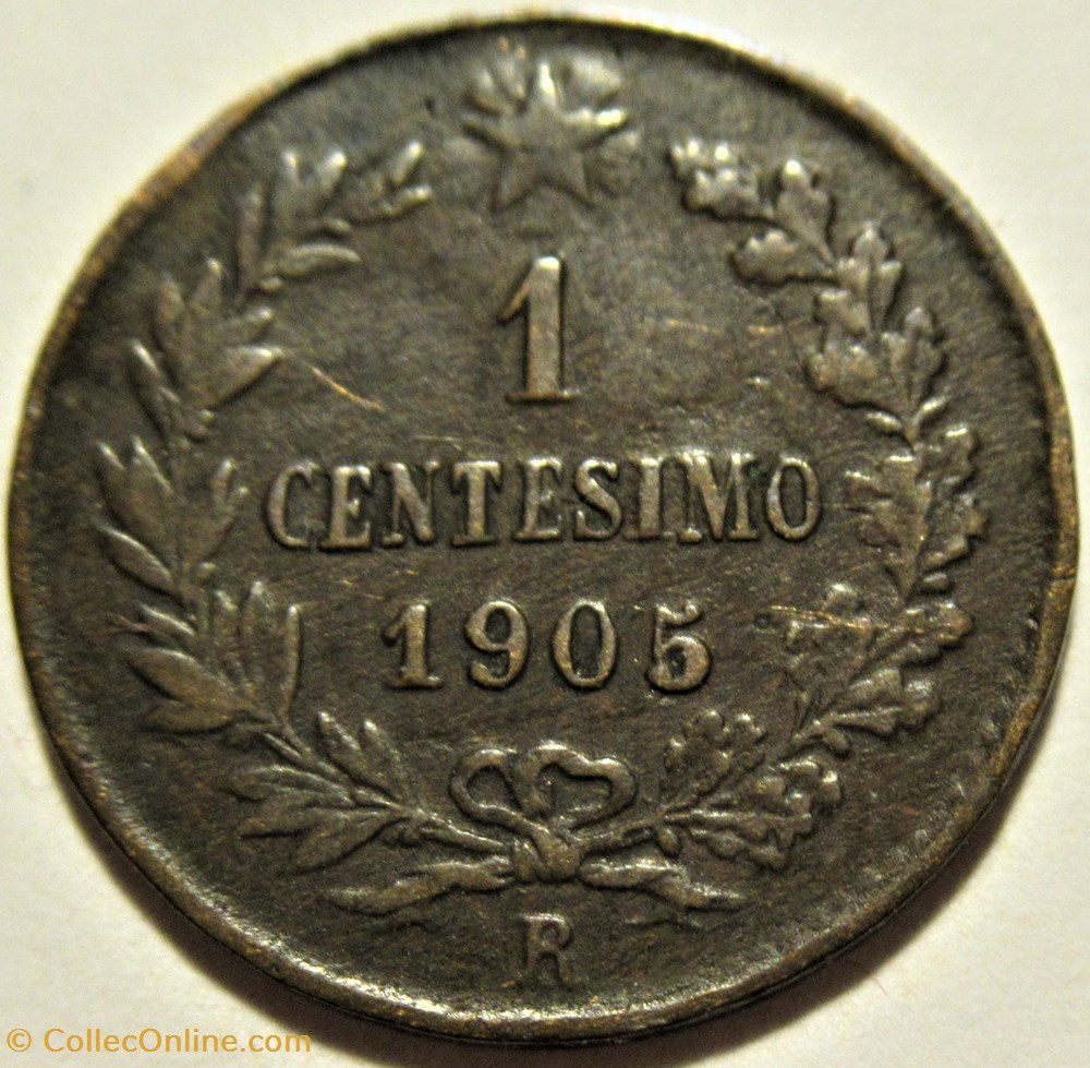 1905 Regno d'Italia, Centesimo, Roma - Vittorio Emanuele III 3 monnaies monde italie 1905 regno italia centesimo roma vittorio emanuele iii