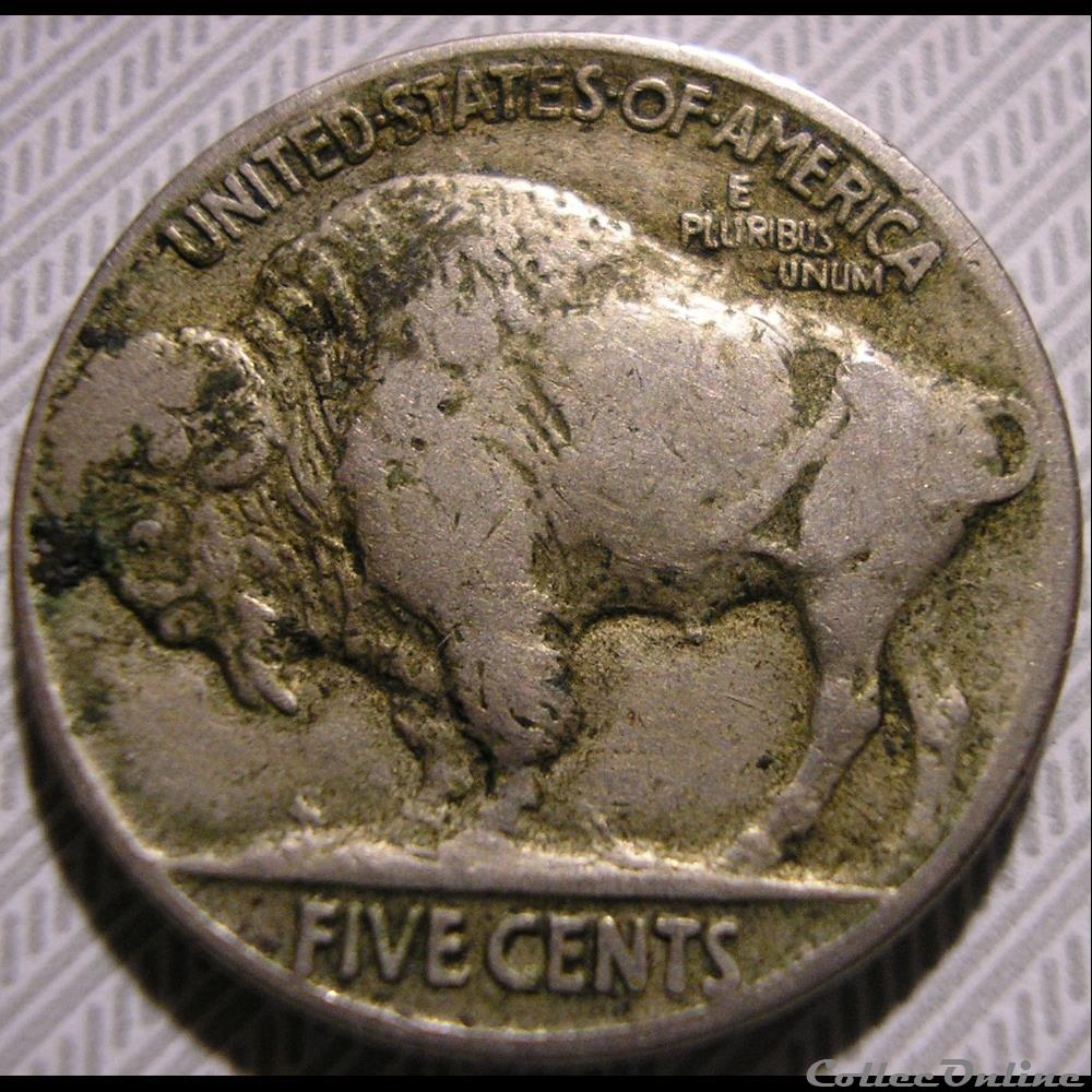 1920 5 Cents - Error (ex.2) monnaie monde etat uni 1920 5 cents error ex 2