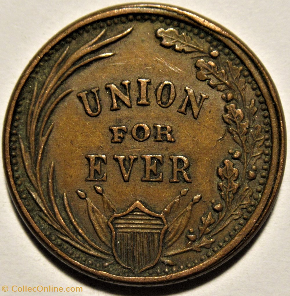 Civil War 1863 - Equestrian Statue of Washington Token - New York, NY 3 monnaies jetons mereaux civil war 1863 equestrian statue of washington token new york ny