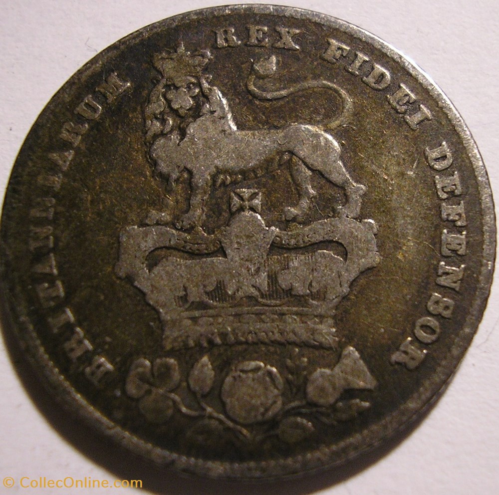 George IV - 1 Shilling 1829 - Great Britain monnaie monde royaume uni george iv 1 shilling 1829 great britain