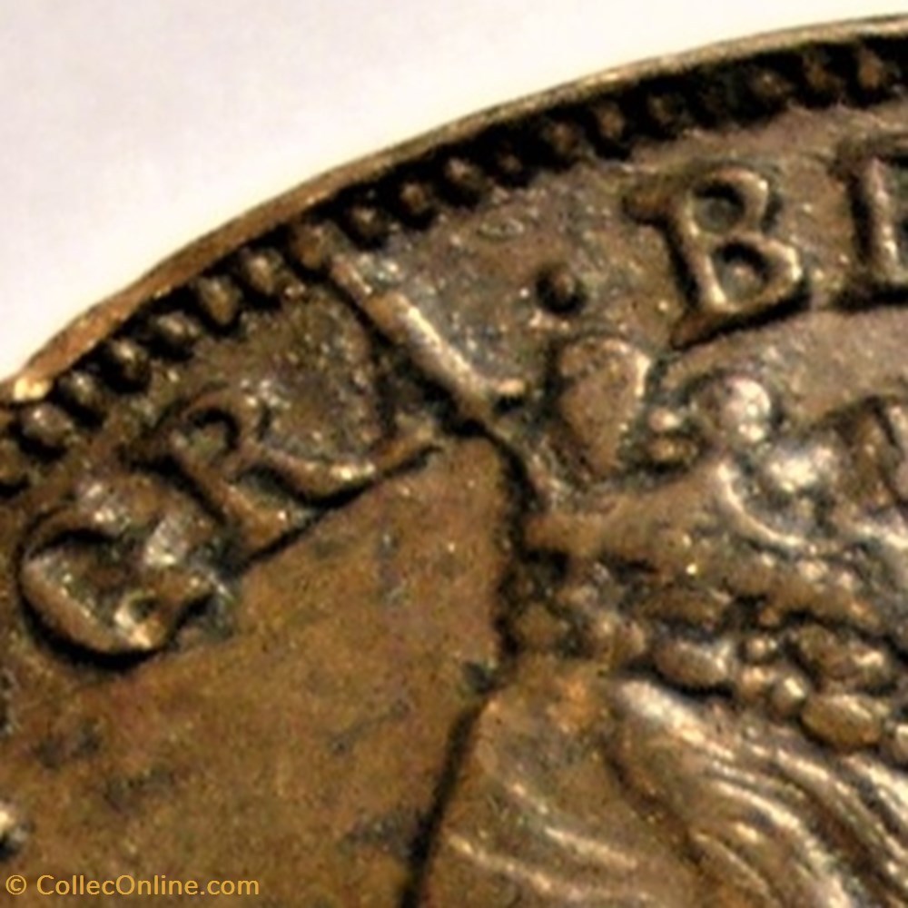 Victoria - One Pice 1898 - East Africa Protectorate - Die Crack 4 monnaies monde kenya victoria one pice 1898 east africa protectorate die crack