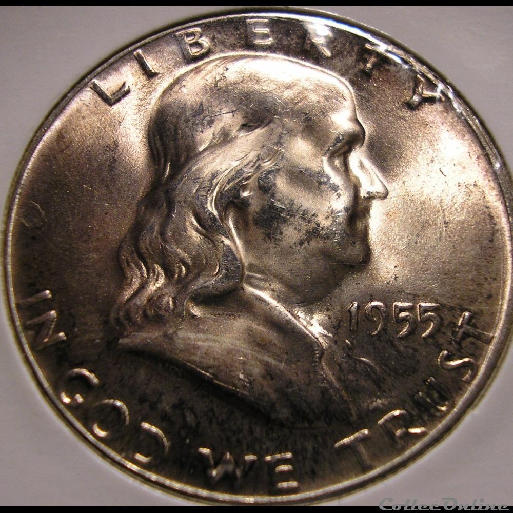 1955 Half Dollar 2 monnaie monde etat uni 1955 half dollar