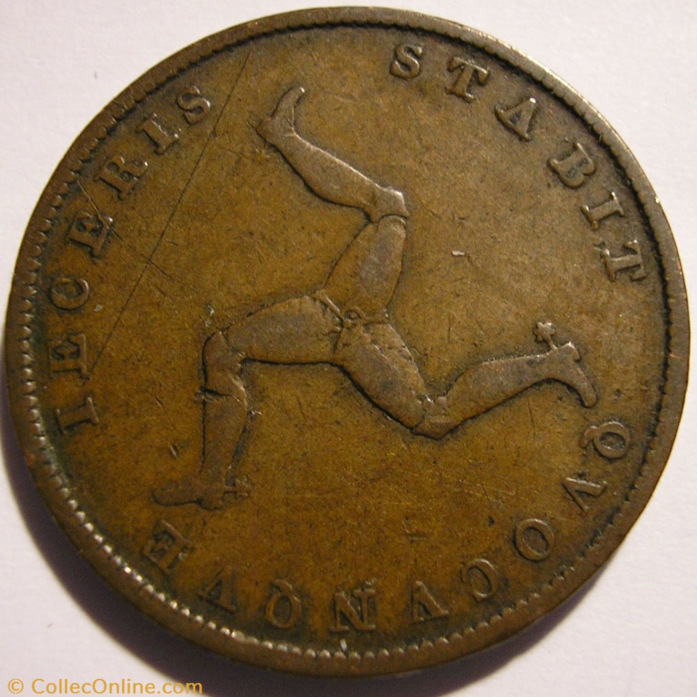Victoria - HalfPenny 1839 - Isle of Man 2 monnaie monde ile de victoria halfpenny 1839 isle of man