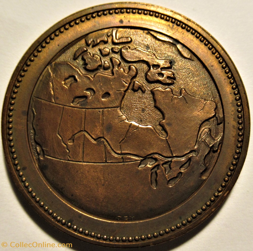 Les Voyageurs - 1867-1967, Centennial Token of Canada 3 monnaies jetons mereaux les voyageurs 1867 1967 centennial token of canada
