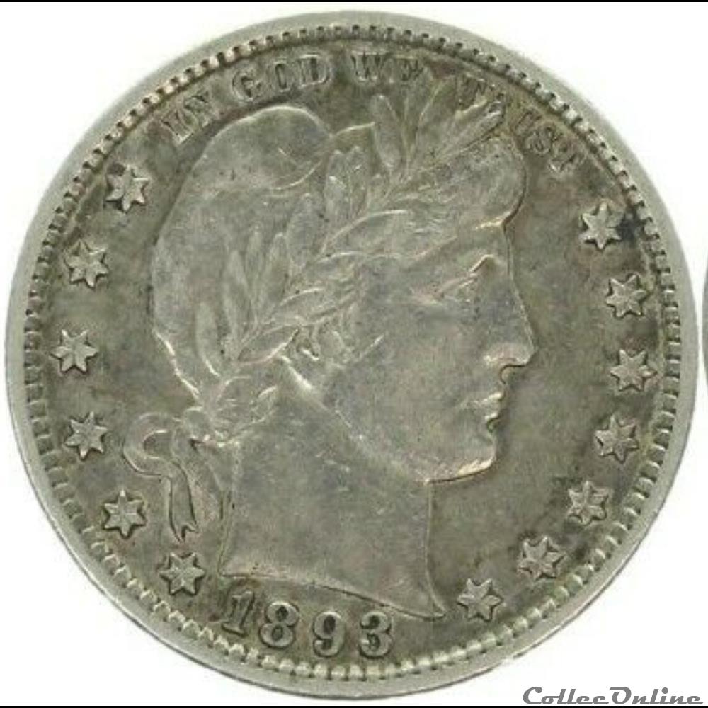monnaie monde etat uni 1893 san francisco quarter