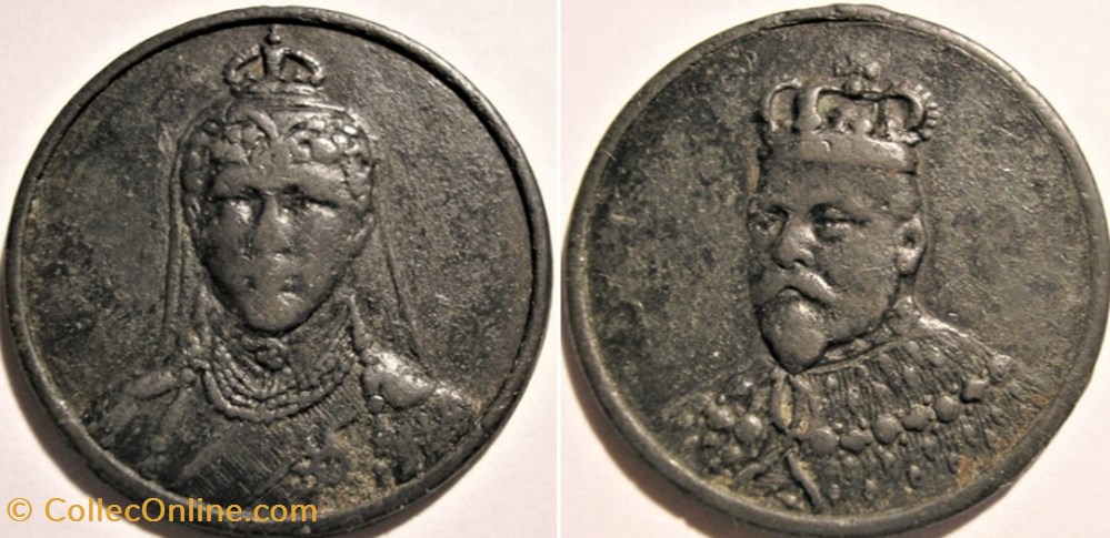 Bailiti II & Martouf I - Medallion of Coronation, Kingdom of Boldavia ca. 1750 medailles bailiti ii martouf i medallion of coronation kingdom of boldavia ca 1750