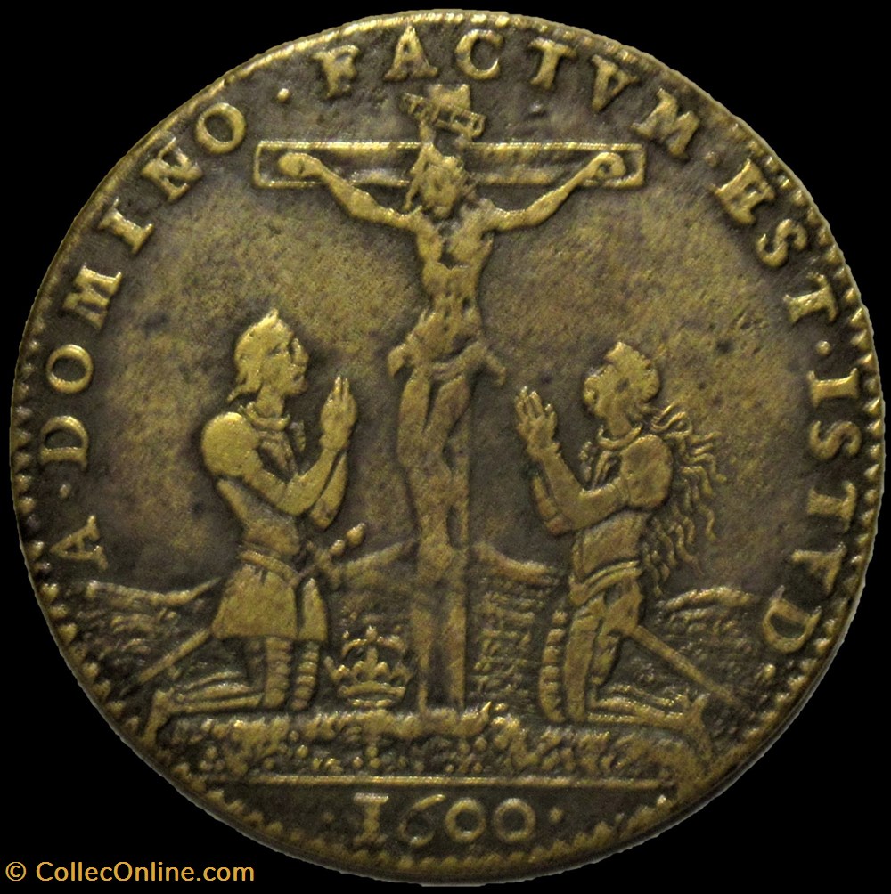 monnaies paranumismatique jetons poids henri iv jeton 1600 maison de la ville orleans