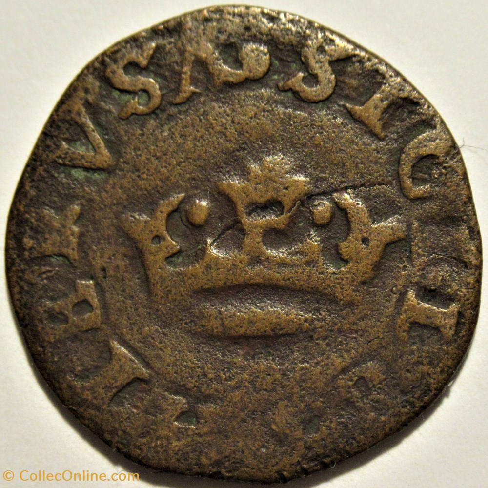 c.1556 Royaume de Naples, 2 Cavalli - Philippe II d'Espagne 3 monnaies europe medievale c 1556 royaume de naples 2 cavalli philippe ii espagne