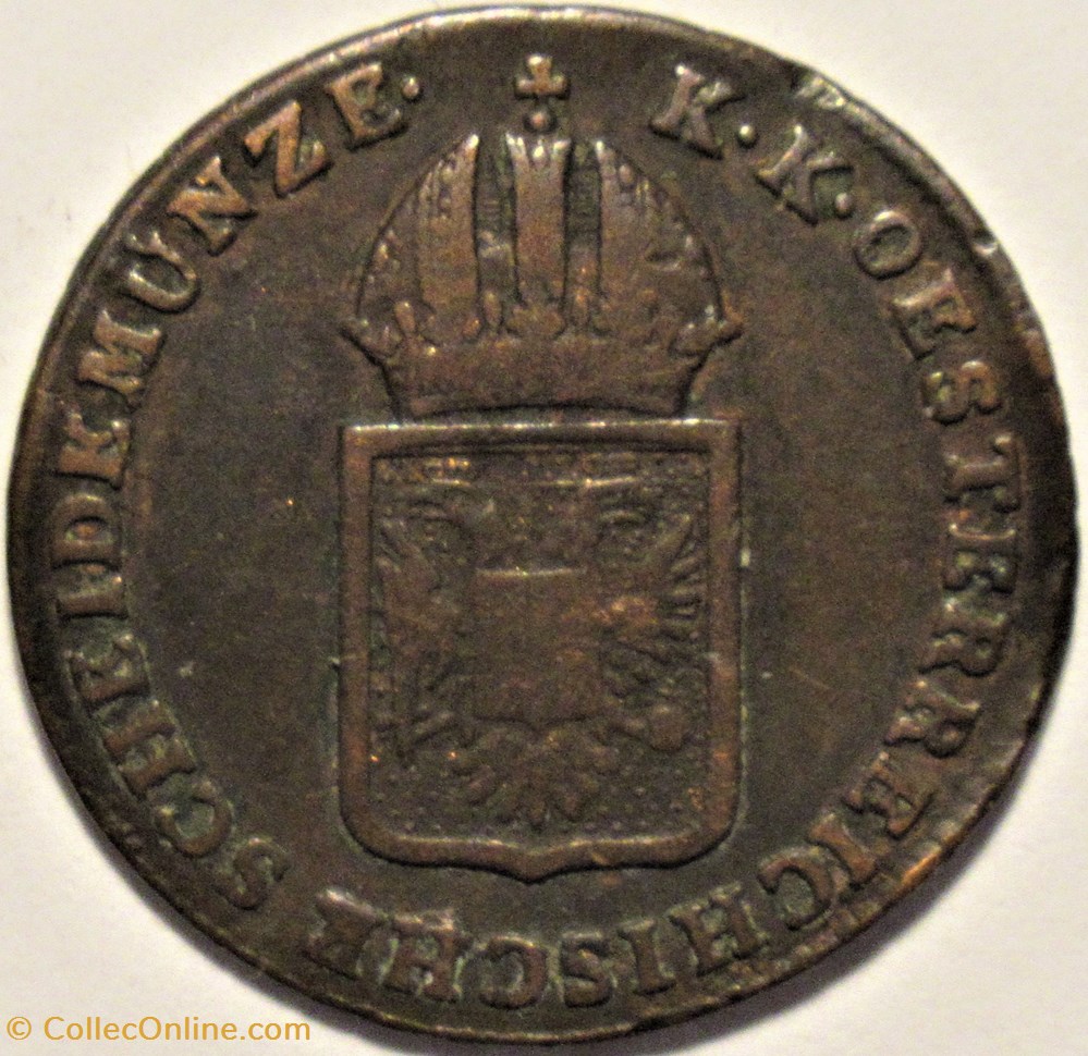 Franz I - 1/4 Kreuzer 1816 Wien, Austrian Empire monnaies monde autriche franz i 1 4 kreuzer 1816 wien austrian empire