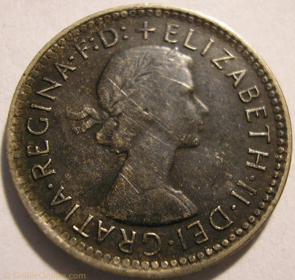 Elizabeth II - 6 Pence 1962 - Australia monnaie monde australie elizabeth ii 6 pence 1962 australia
