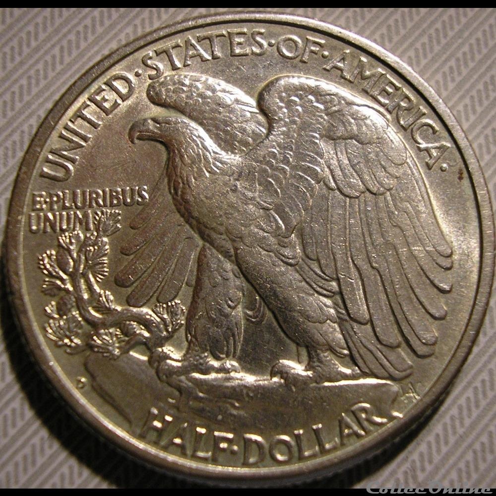 1941 Denver Half $ 4 monnaie monde etat uni 1941 denver half