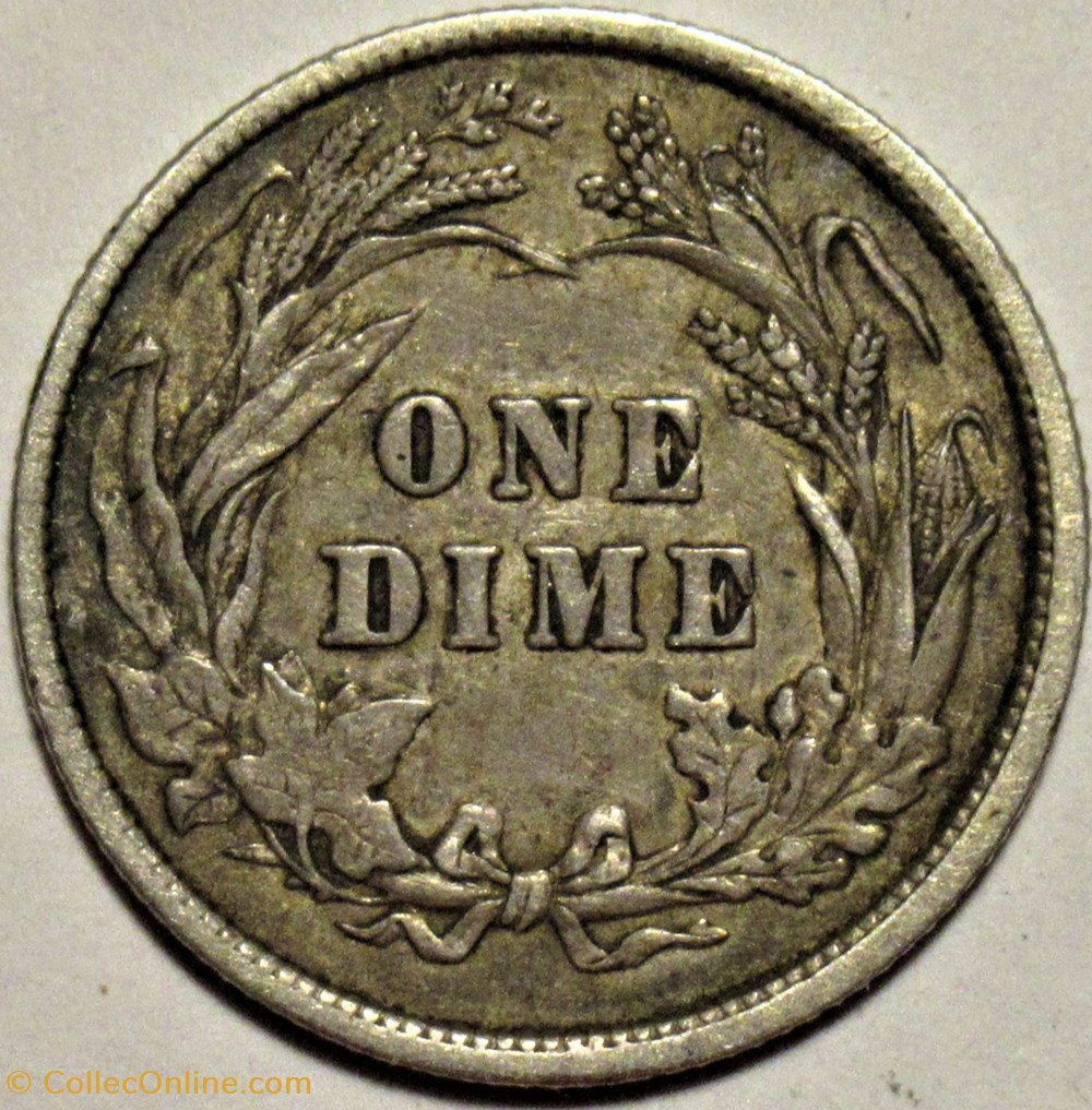 1897 Dime monnaies monde etats unis 1897 dime