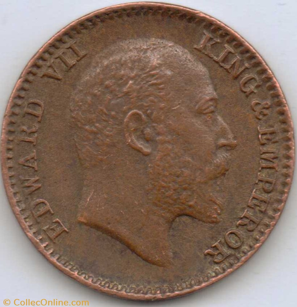 Edward VII - 1/12 Anna 1906 Calcutta - British India monnaie monde inde edward vii 1 12 anna 1906 calcutta british india