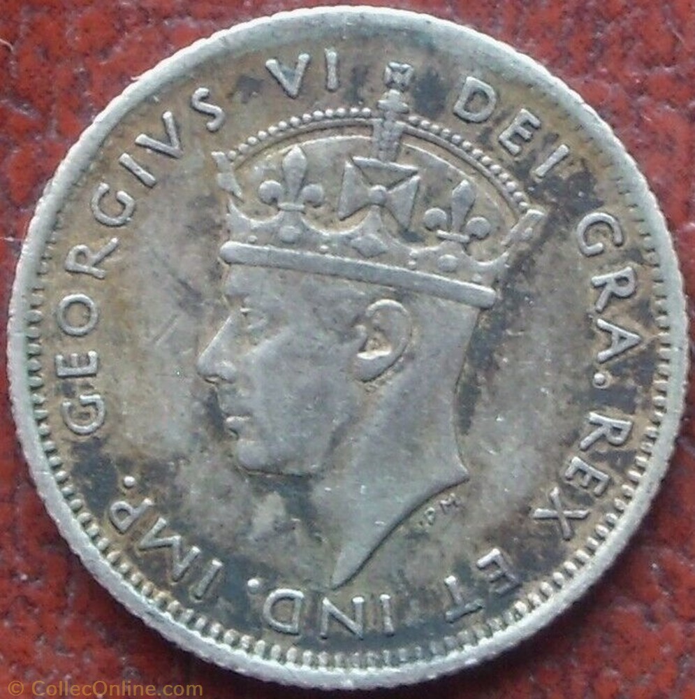 George VI - 10 Cents 1941C Newfoundland monnaie monde canadum george vi 10 cents 1941c newfoundland