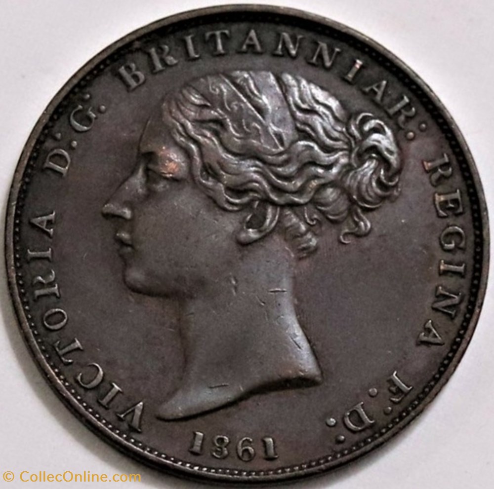 Victoria - 1/26 Shilling 1861 - Jersey monnaies monde victoria 1 26 shilling 1861 jersey