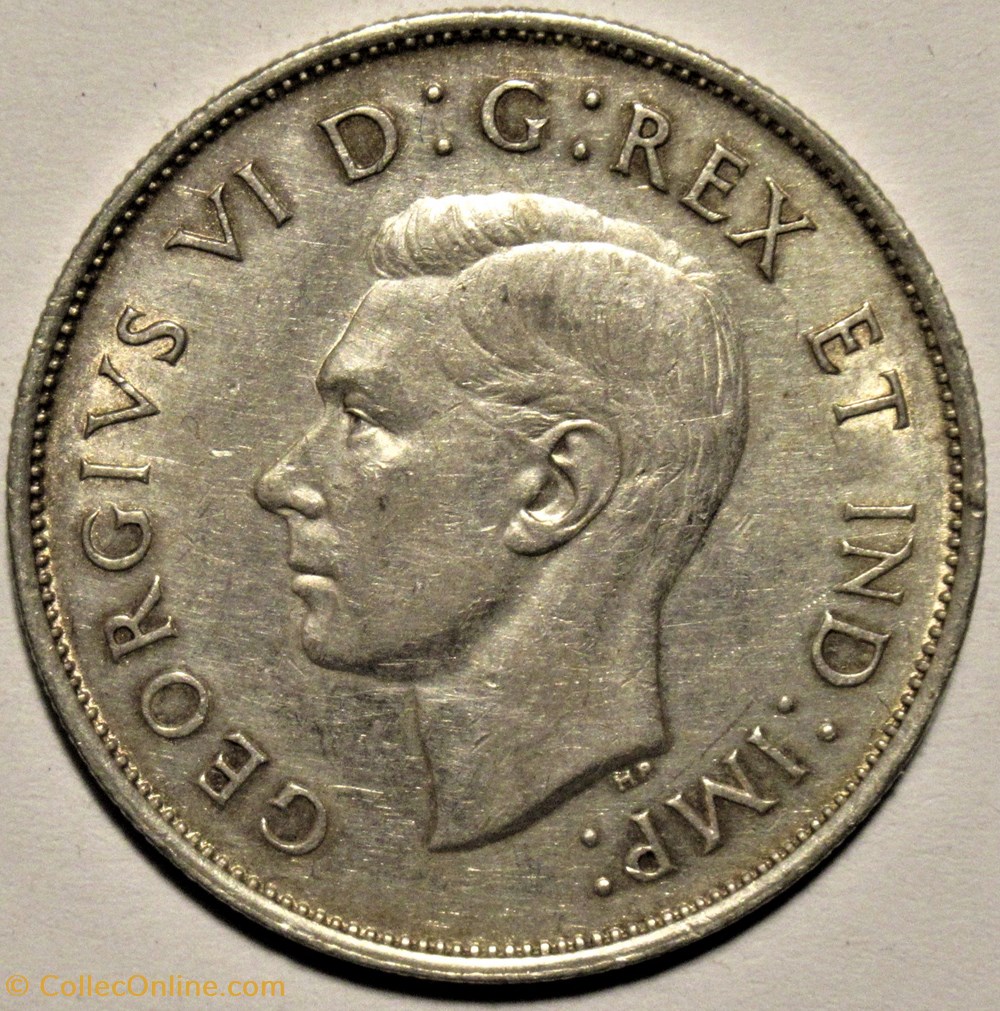 George VI - 50 Cents 1941 monnaies monde canada george vi 50 cents 1941