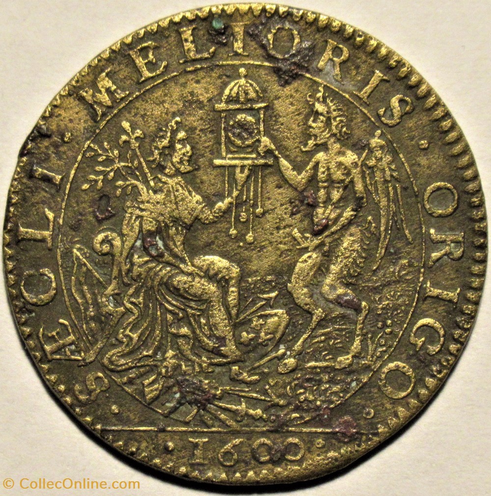 Henri IV - 1600, Jeotn - Le nouveau siècle monnaies paranumismatique jetons poids henri iv 1600 jeotn le nouveau siecle