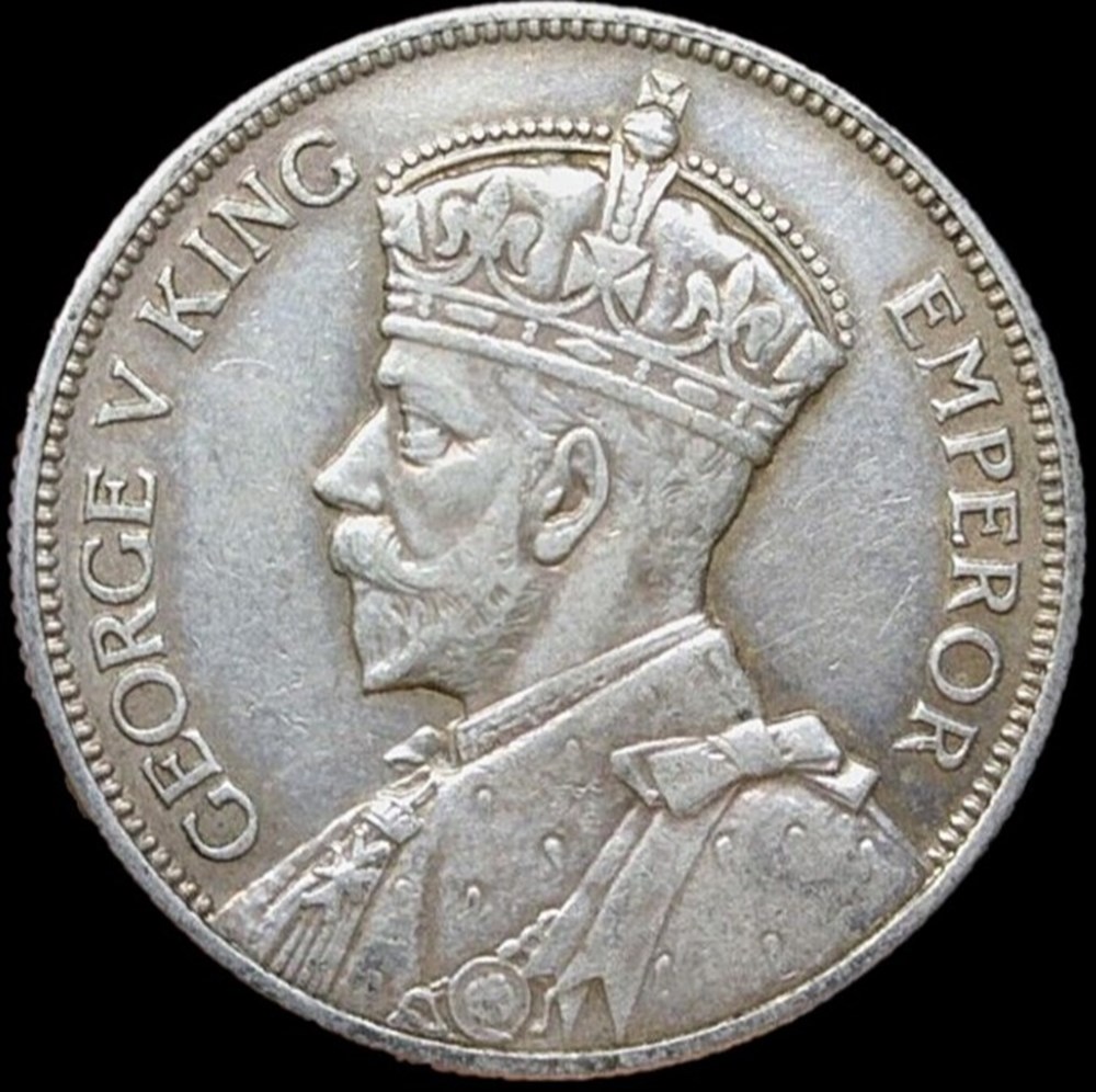 George V - One Florin 1933 - New Zealand monnaies monde nouvelle zelande george v one florin 1933 new zealand