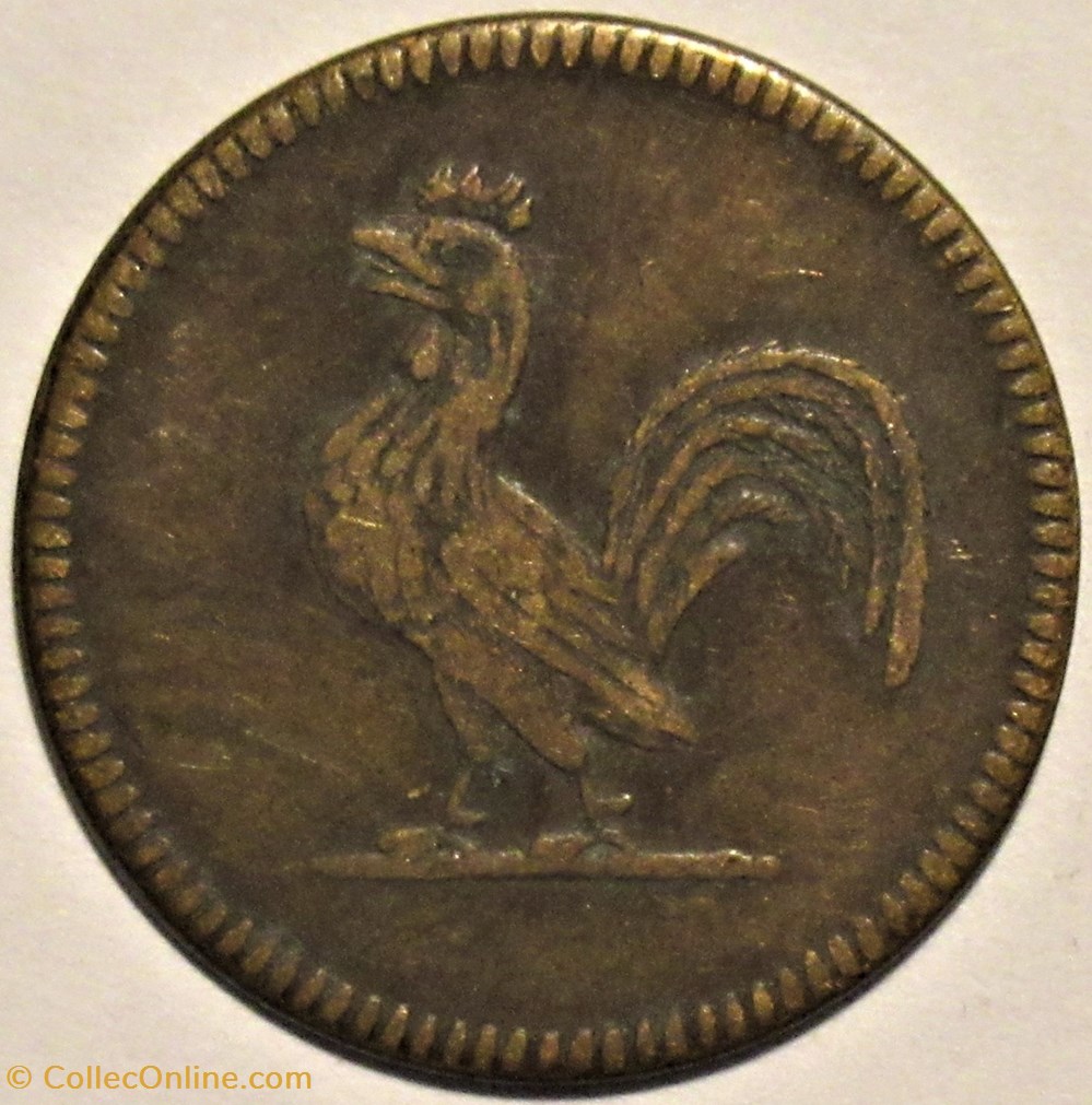 Free City of Frankfurt - 1 JudenPfennig 1822 monnaies paranumismatique jetons poids free city of frankfurt 1 judenpfennig 1822