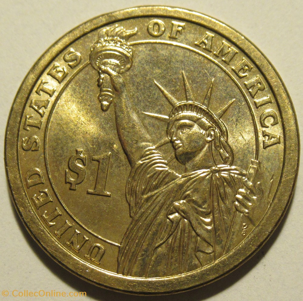 monnaies monde etats unis abraham lincoln 2010 one dollar philadelphia mint