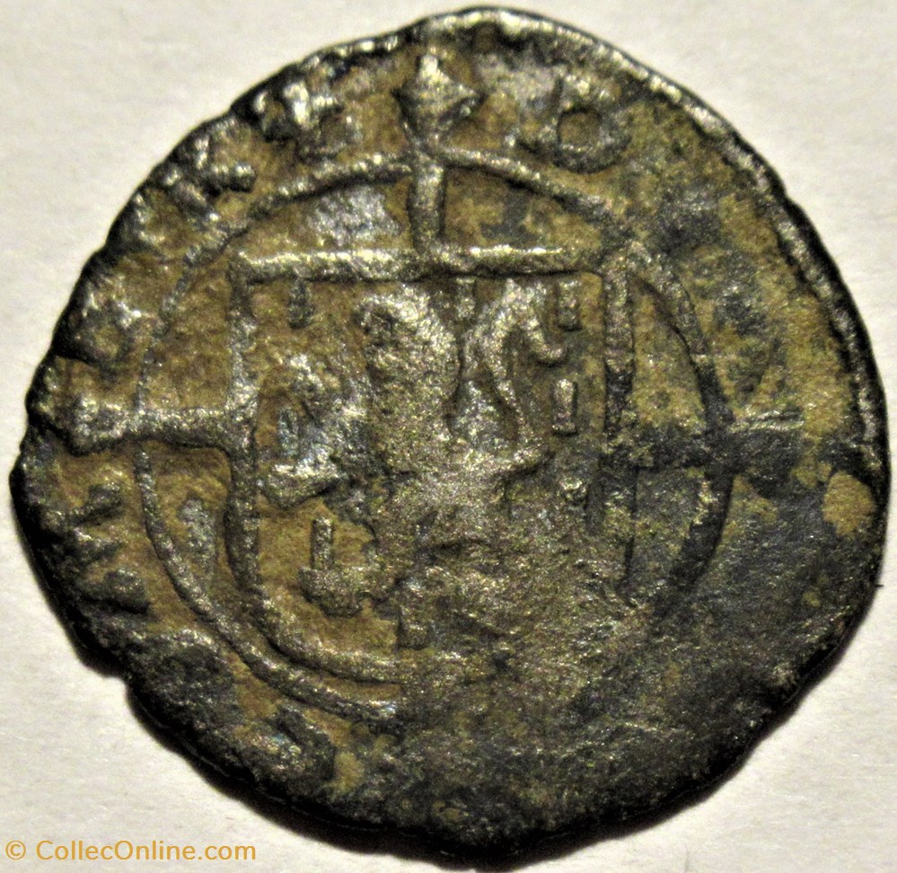 Felipe IV - 1/2 Carolus / Blanc, Dole c.1622-37 Franche-Comté 3 monnaies europe medievale pays bas espagnols felipe iv 1 2 carolus blanc dole c 1622 37 franche comte